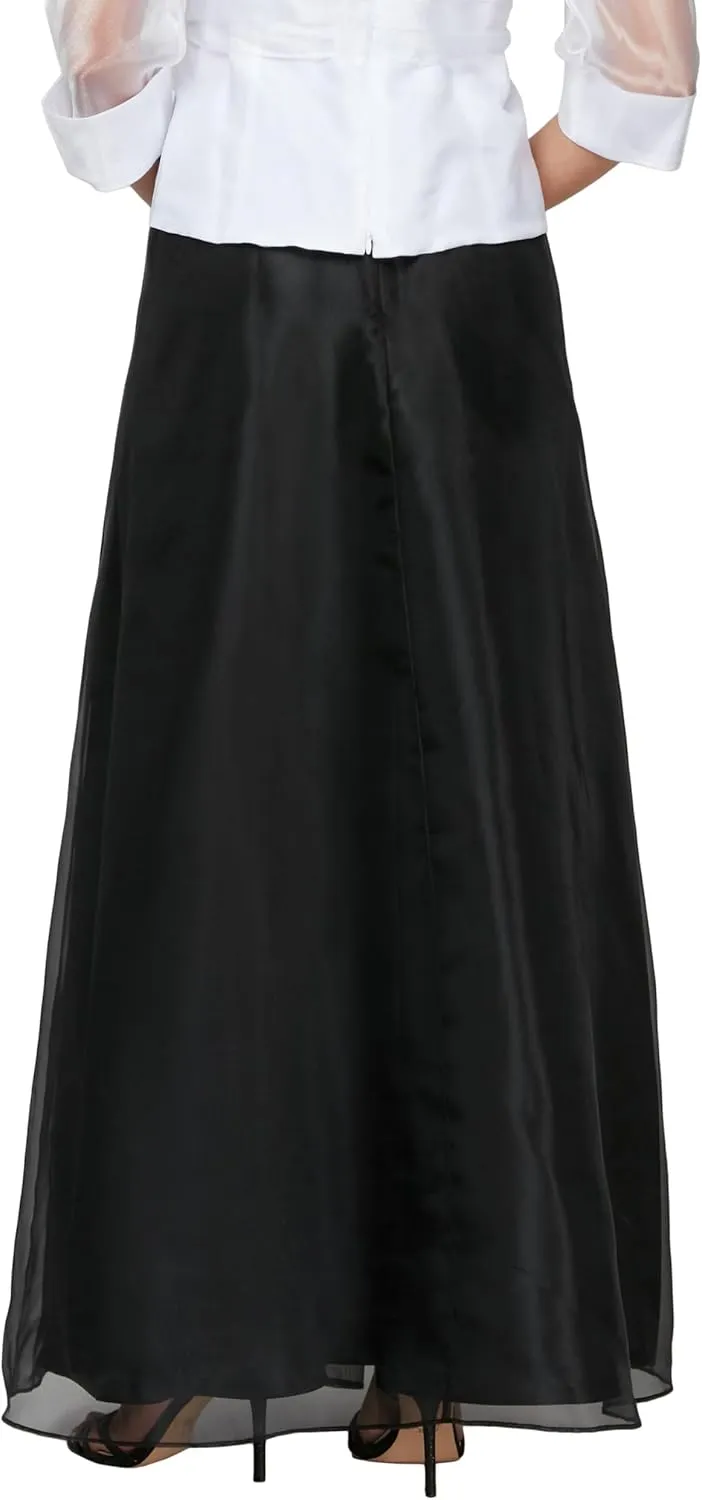 Alex Evenings Women's Full Length Formal Maxi Skirt
