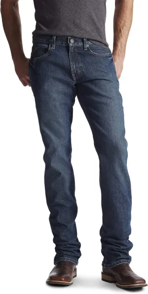 ARIAT Men's Rebar M4 Relaxed Durastretch Basic Boot Cut Jean