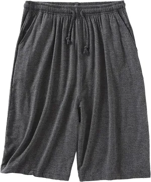 Athletic Shorts for Men Loose Waist with Pockets Waist Elastic Casual Drawstring Men's Pants Workout Shorts Men