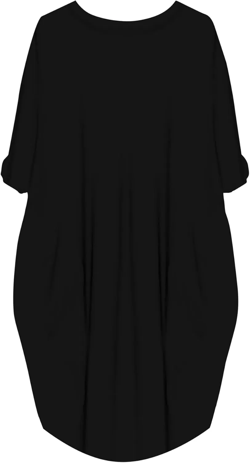 AZPSRT Fashion Women's African American Art Print Dress Casual Loose Dresses