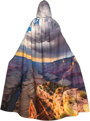 Beauty Grand Canyon 1 Hooded Cloak Party Decoration Cape for Carnival Cosplay Costumes Masquerade and Theme Parties