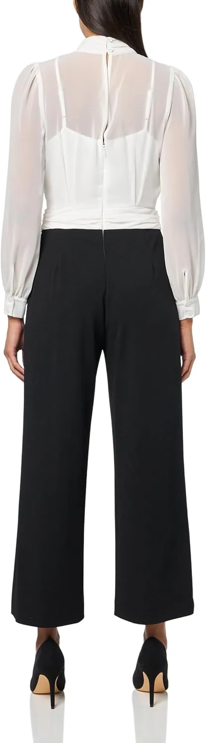 Calvin Klein Womens Formal Career Jumpsuit Jumpsuit