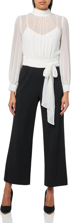 Calvin Klein Womens Formal Career Jumpsuit Jumpsuit