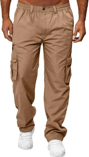 Cargo Pants for Men Joggers Workout Pants for Jogging Gym Hiking Running Mens Joggers with Pockets Men's Heavyweight