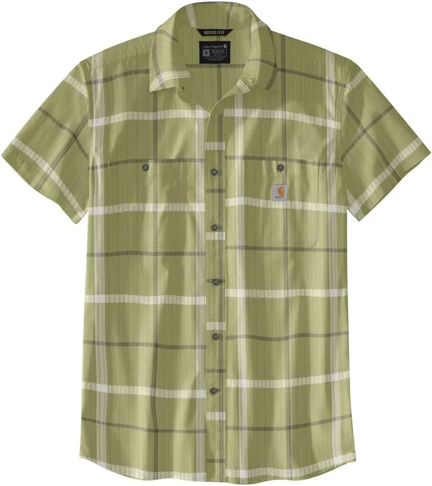 Carhartt Men's 105701 Rugged Flex Relaxed Fit Lightweight Short-Sleeve
