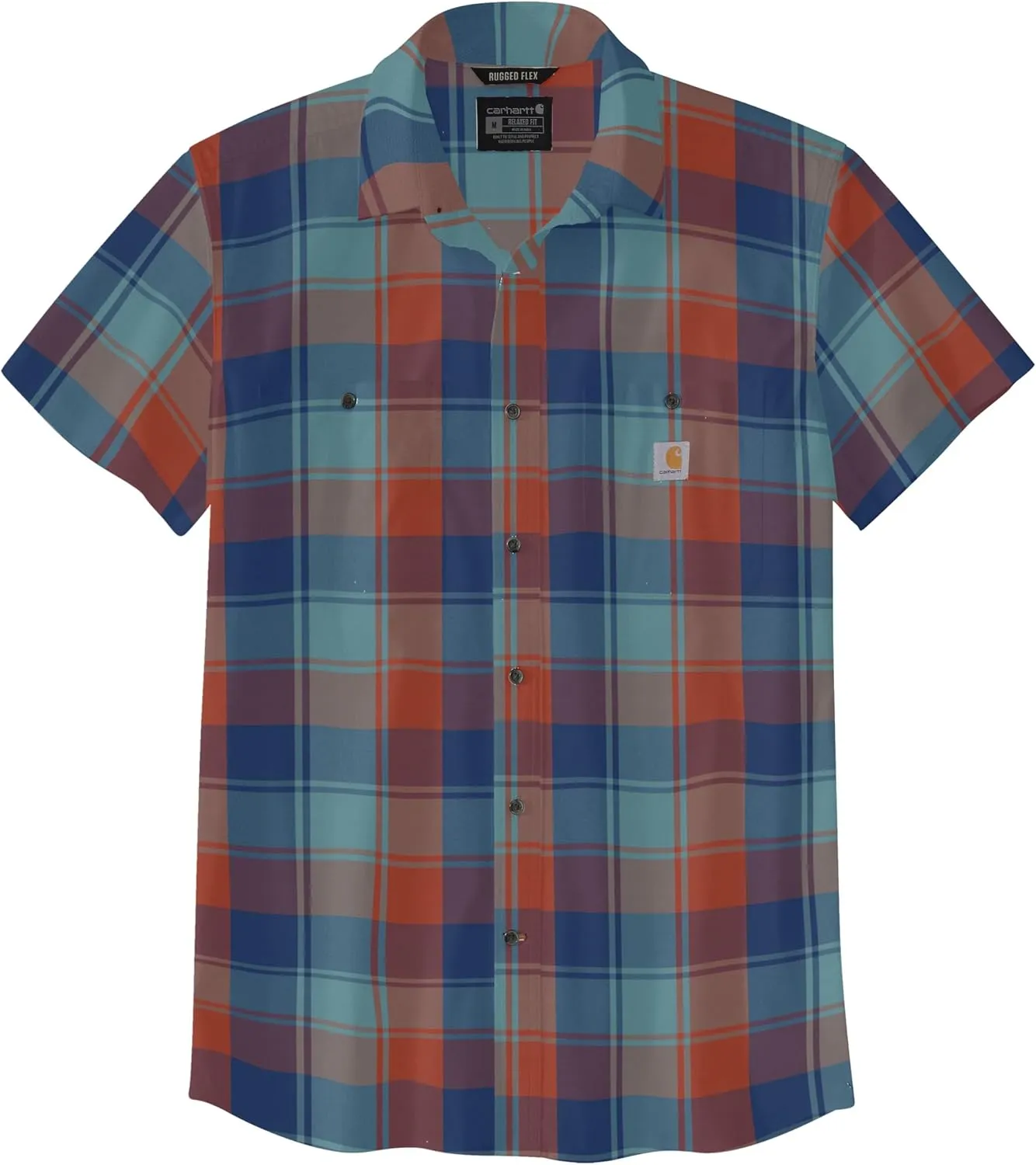 Carhartt Men's 106745 Rugged Flex Relaxed Fit Lightweight Short-Slee