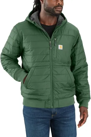 Carhartt Men's Rain Defender Relaxed Fit Lightweight Insulated Hooded Jacket