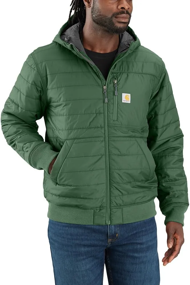 Carhartt Men's Rain Defender Relaxed Fit Lightweight Insulated Hooded Jacket