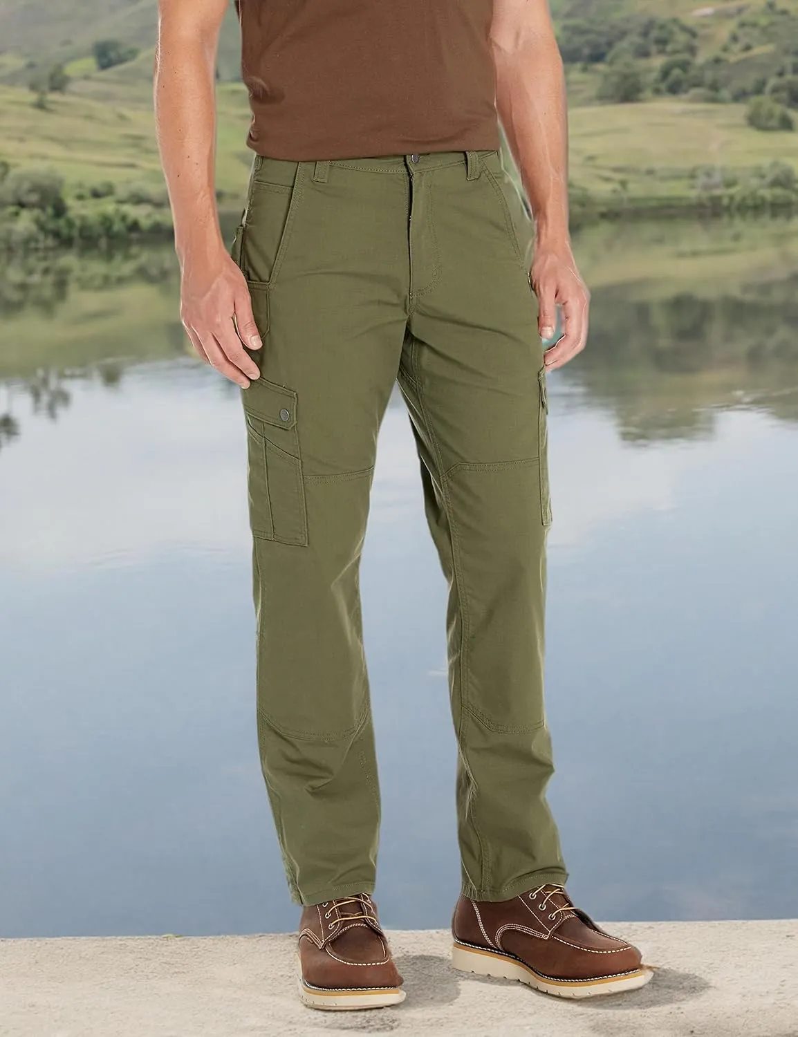 Carhartt Men's Rugged Flex Relaxed Fit Ripstop Cargo Work Pant