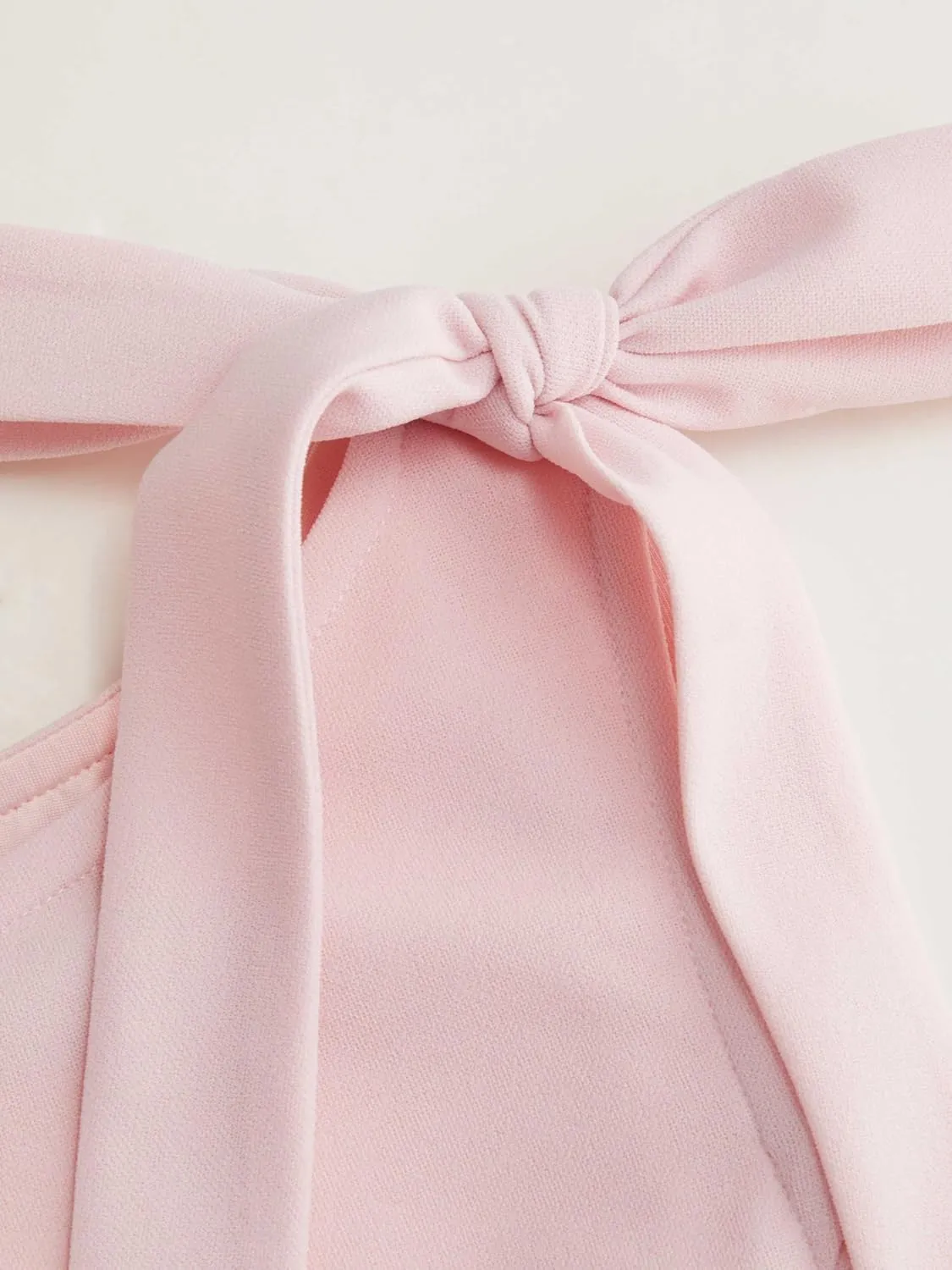 CIDER Mini Dress Bowknot Bubble Hem High Waist Cocktail Party Dresses Elegant Short Sleeve Boat Neck Dress