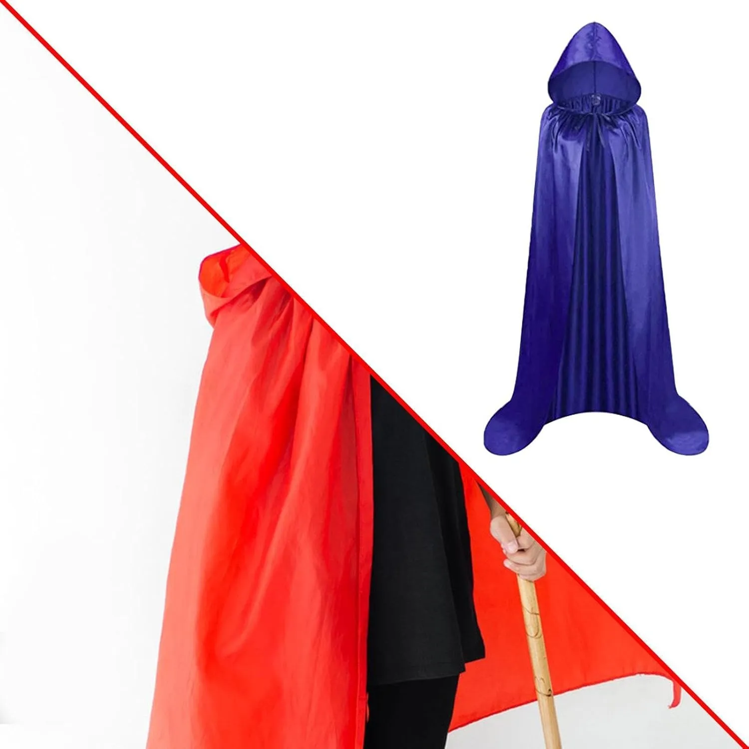 Cloak with Hood for Kids Halloween Events and Photography