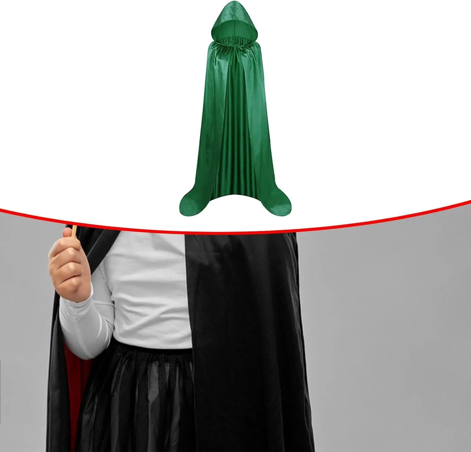 Cloak with Hood for Kids Halloween Events and Photography