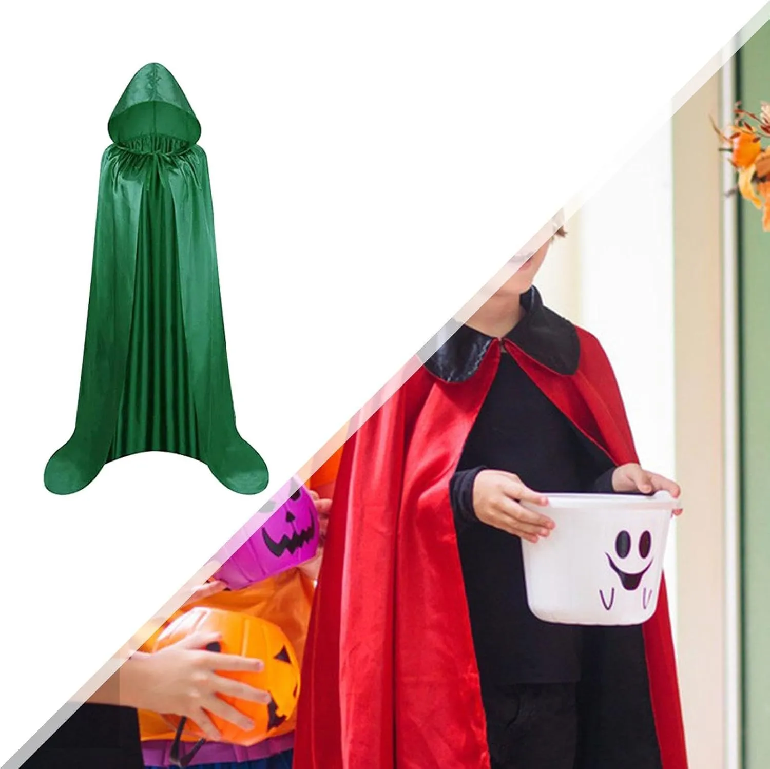 Cloak with Hood for Kids Halloween Events and Photography