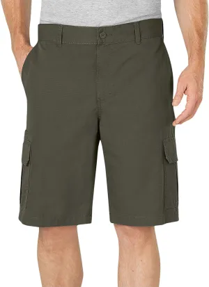 Dickies Men's Relaxed Fit 11 Inch Lightweight Ripstop Cargo Short