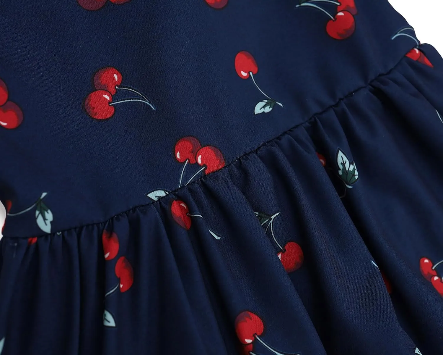 Dutebare Toddler Girls Swing Dress Linen Backless Tie Back Ruffle Hem Kid Casual Beach Dresses