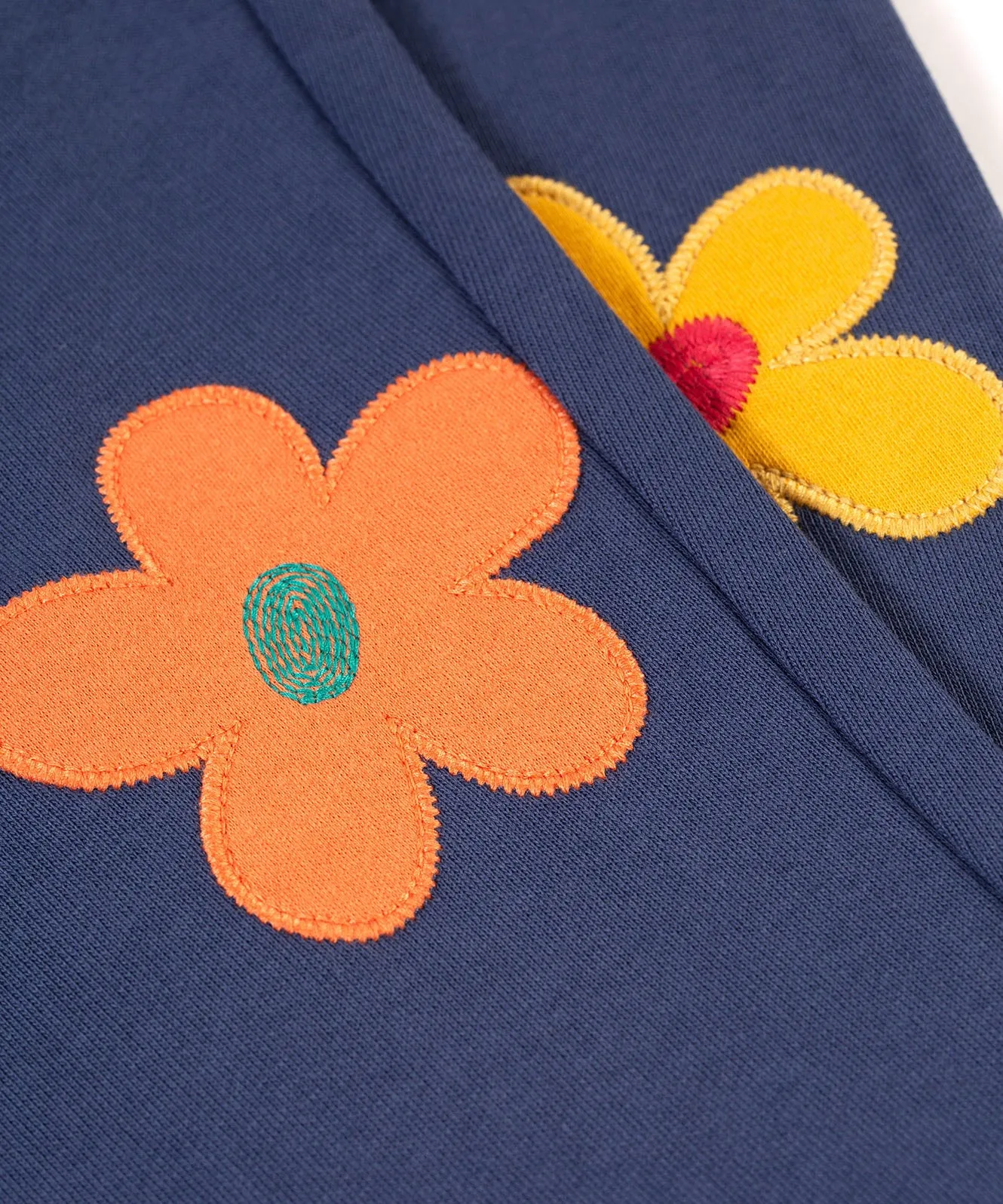 Frugi Perrin Parsnip Jogger - Navy Blue/Flowers