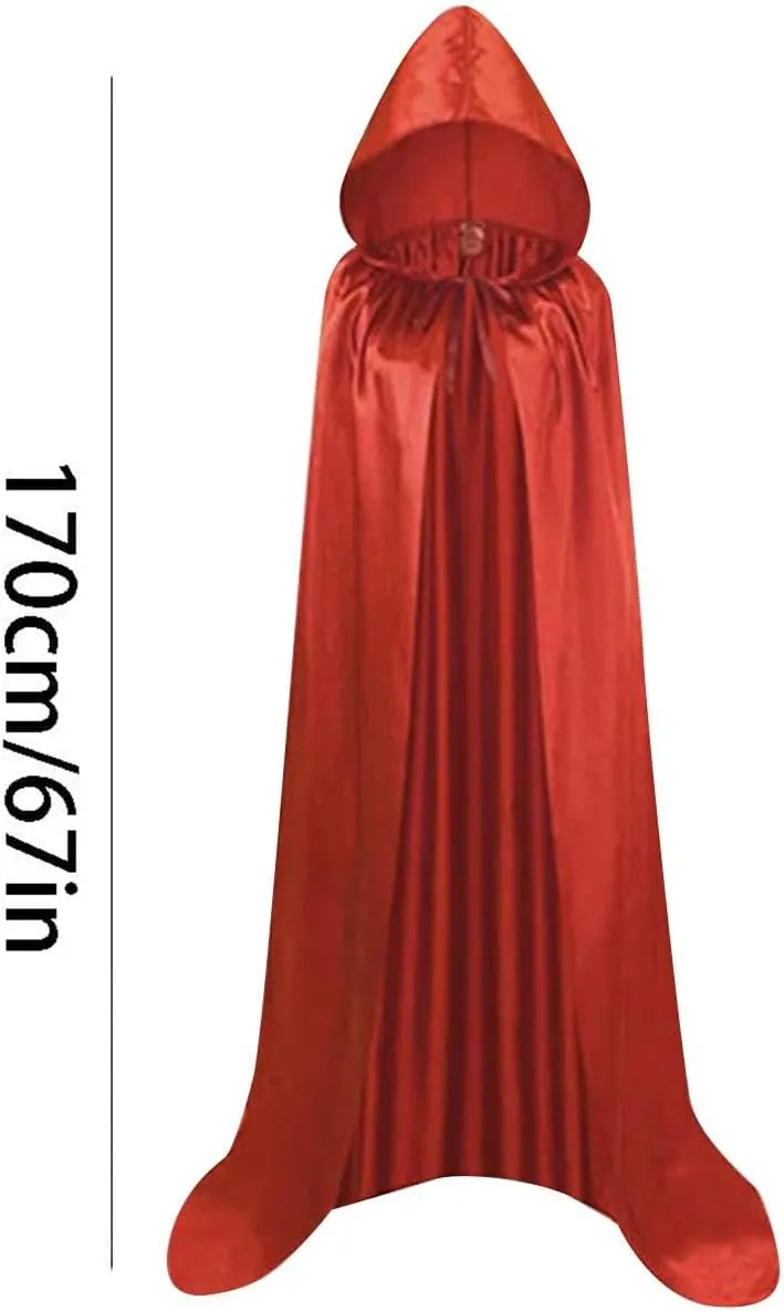 Hooded Cloak for Halloween Celebrations and Activities