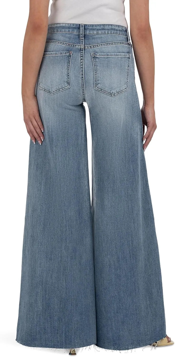 KUT from the Kloth Women's Blake High Rise Super Wide Leg
