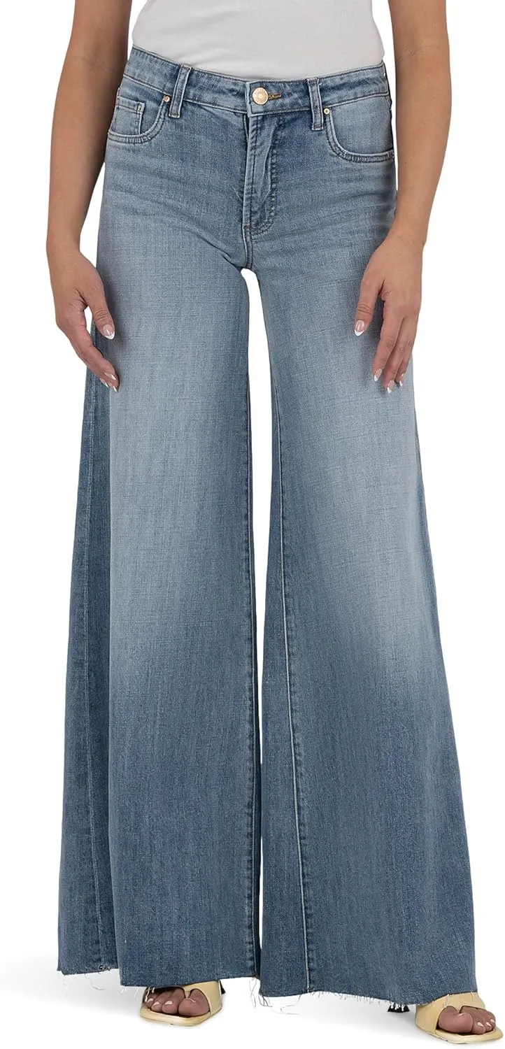 KUT from the Kloth Women's Blake High Rise Super Wide Leg