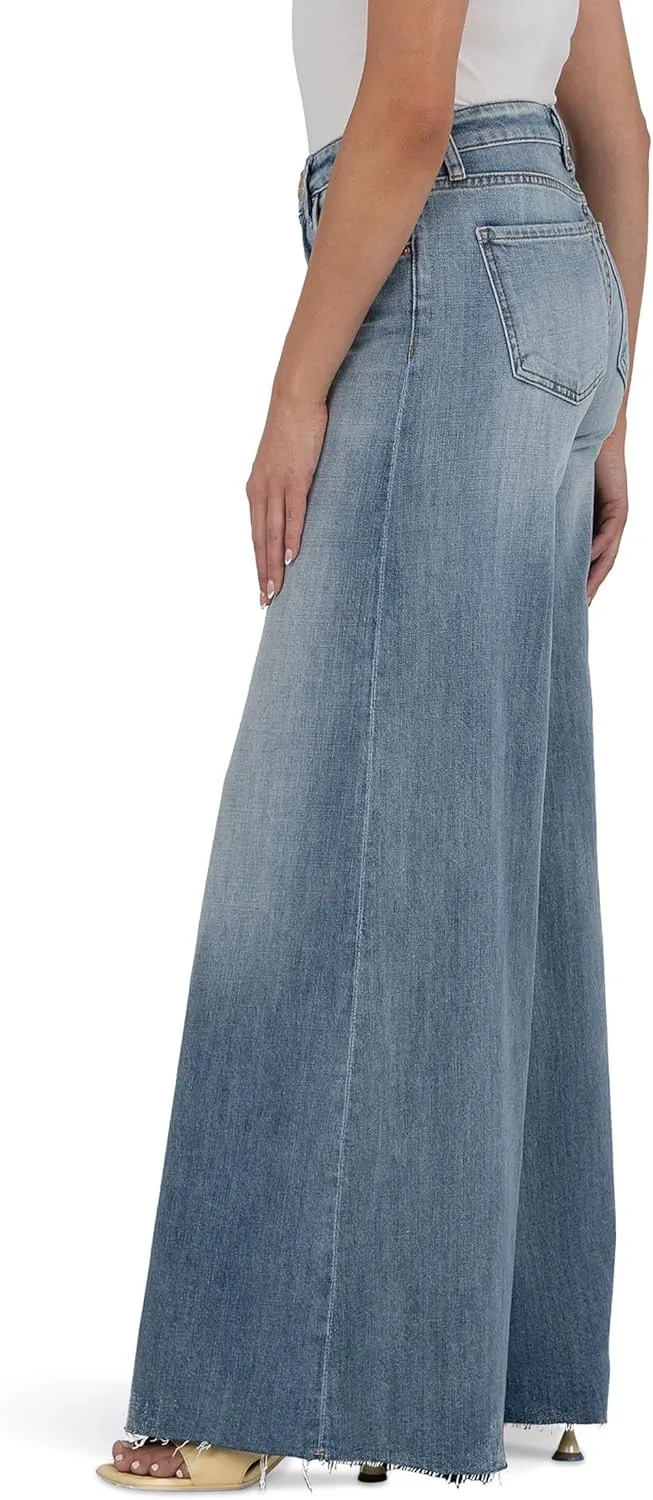 KUT from the Kloth Women's Blake High Rise Super Wide Leg