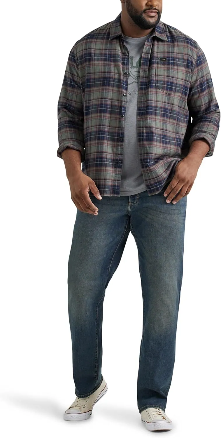 Lee Men's Big & Tall Extreme Motion Relaxed Straight Jean