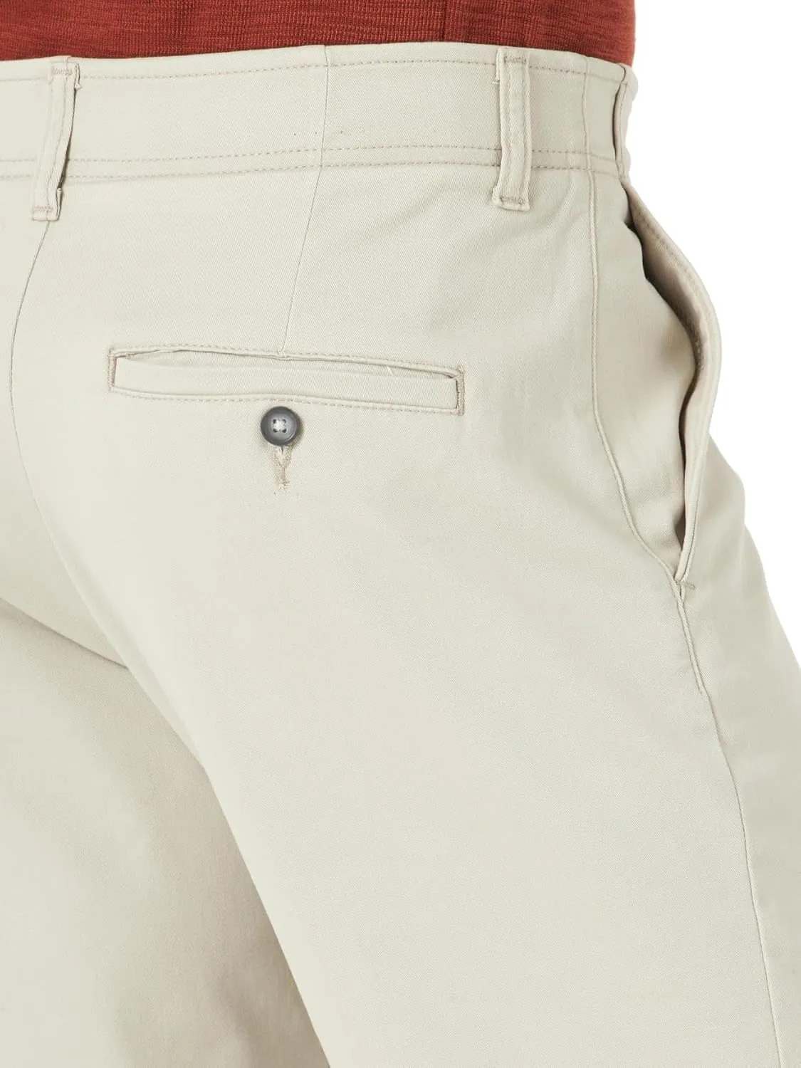 Lee Men's Extreme Motion Flat Front Relaxed Taper Pant