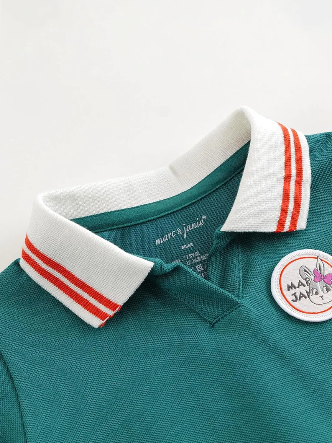 marc & janie Girls Tennis Dress Athletic Cooling Quick-Dry Short Sleeve V Neck Golf Dresses 550676