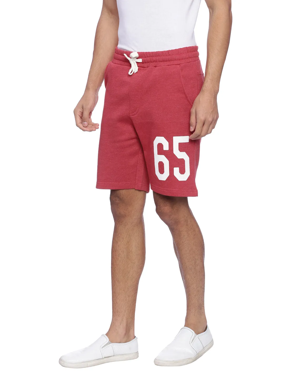 Masculino Latino Red Green Shorts