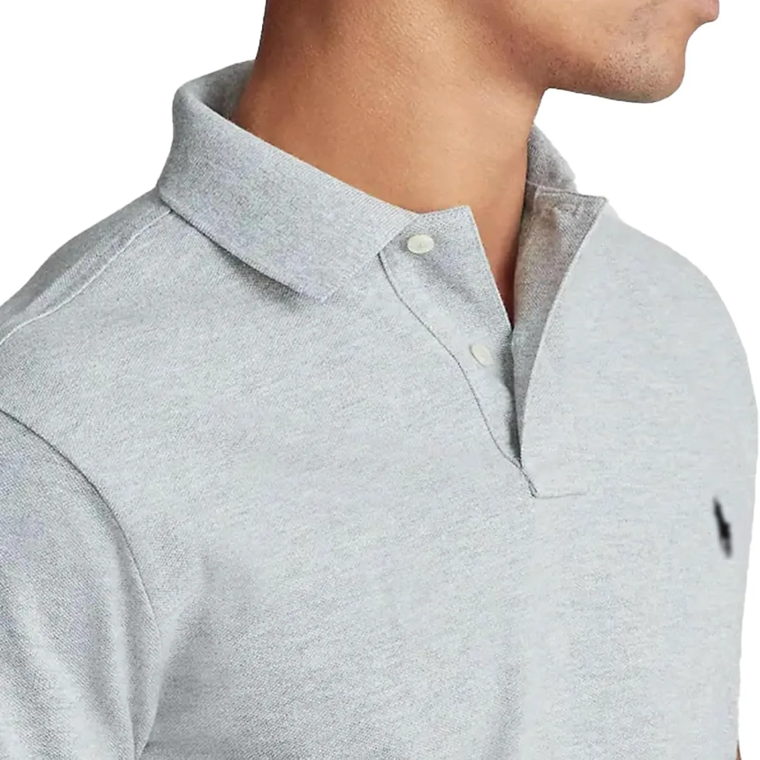 Men's Custom Classic Polo Shirt Short Sleeve for Outdoor Golf Tennis Polo 2 Buttons Tops-Proudly of U.S Polo