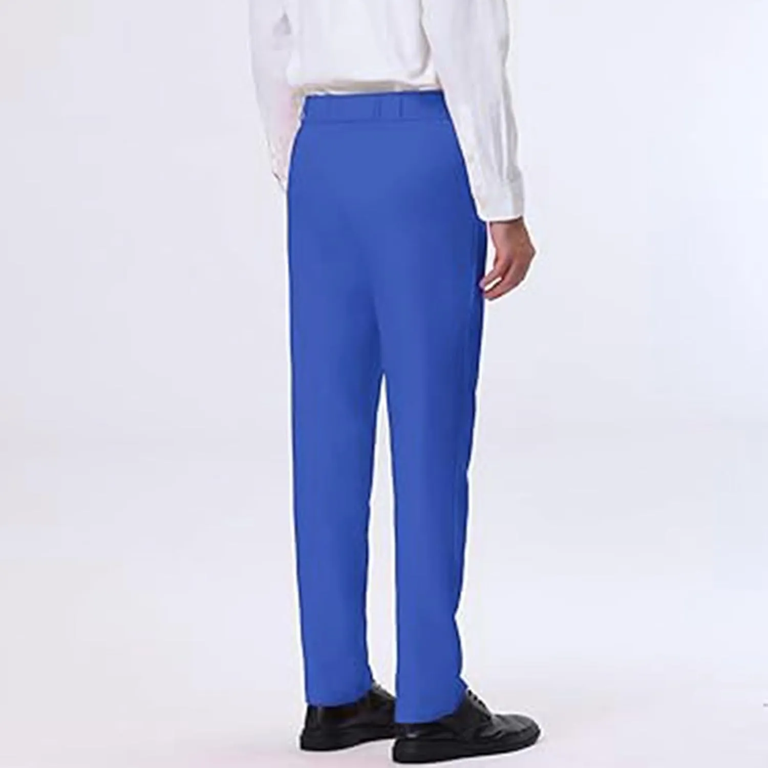 Mens Slim Fit Formal Dress Pants for Office or Events Business Casual Comfortable Tailored Look