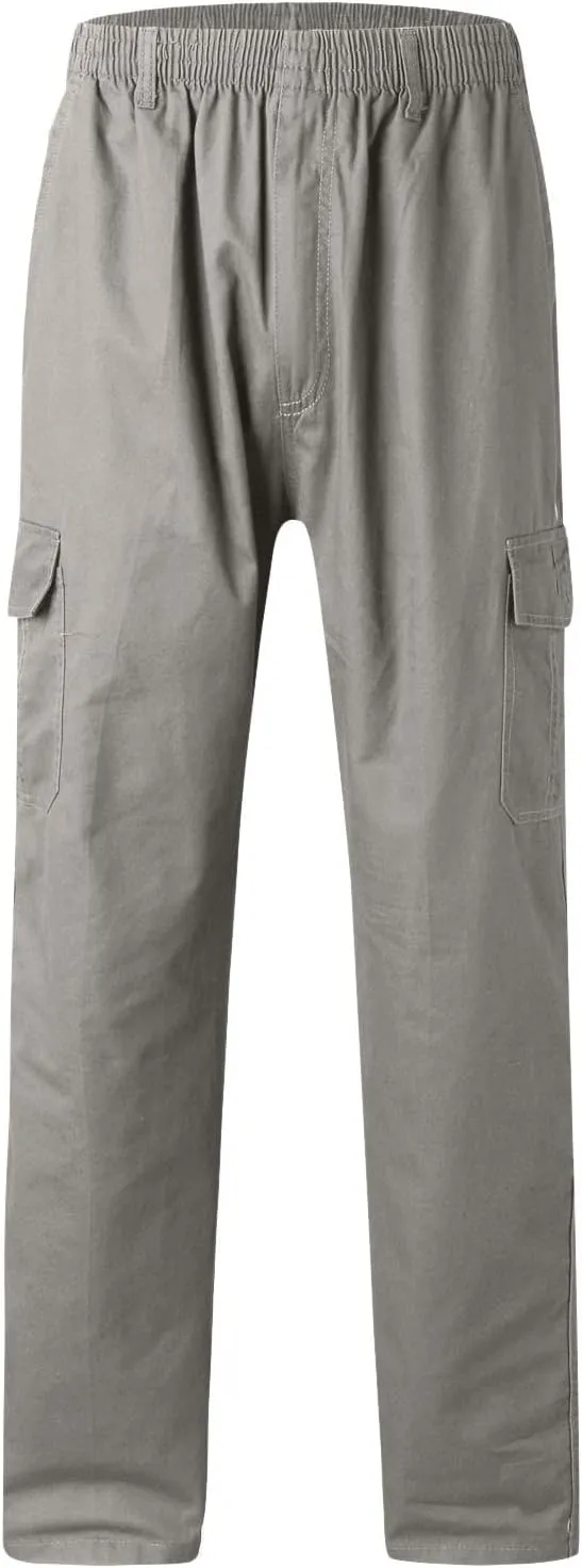 Mens Sweatpants with Pockets Big and Tall Trousers Men's Drawstring Waist Zipper Hem Corduroy Cargo Pants Men's Casual
