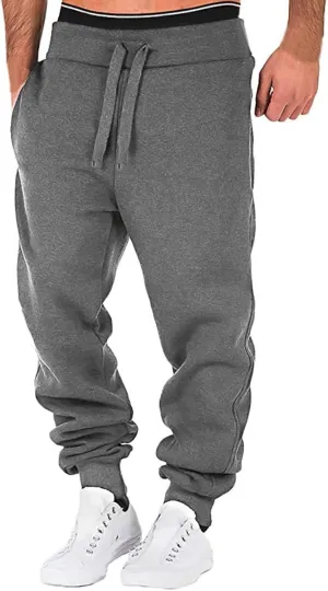 Mens Sweatpants with Pockets Joggers Pants Warm Athletic Track Pants with Pockets Men's Graphic Sweatpants Athletic