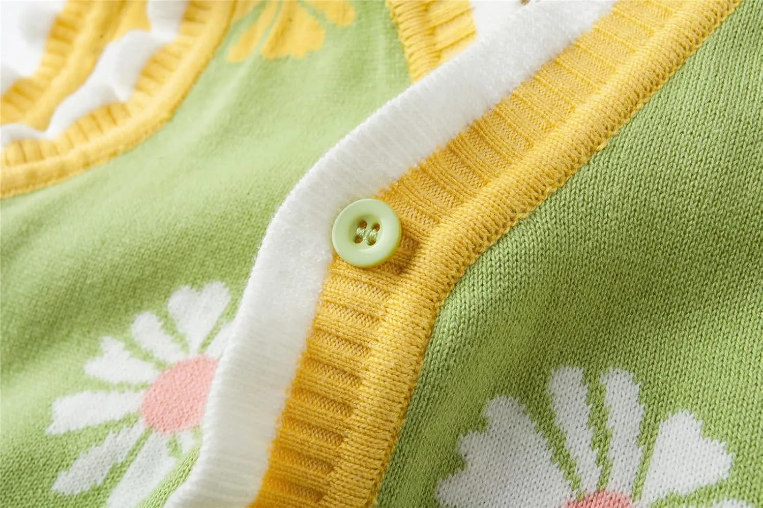 Mud Kingdom Toddler Little Girls Sweater Vest Knitted Sleeveless Button Down V-Neck Spring Autumn