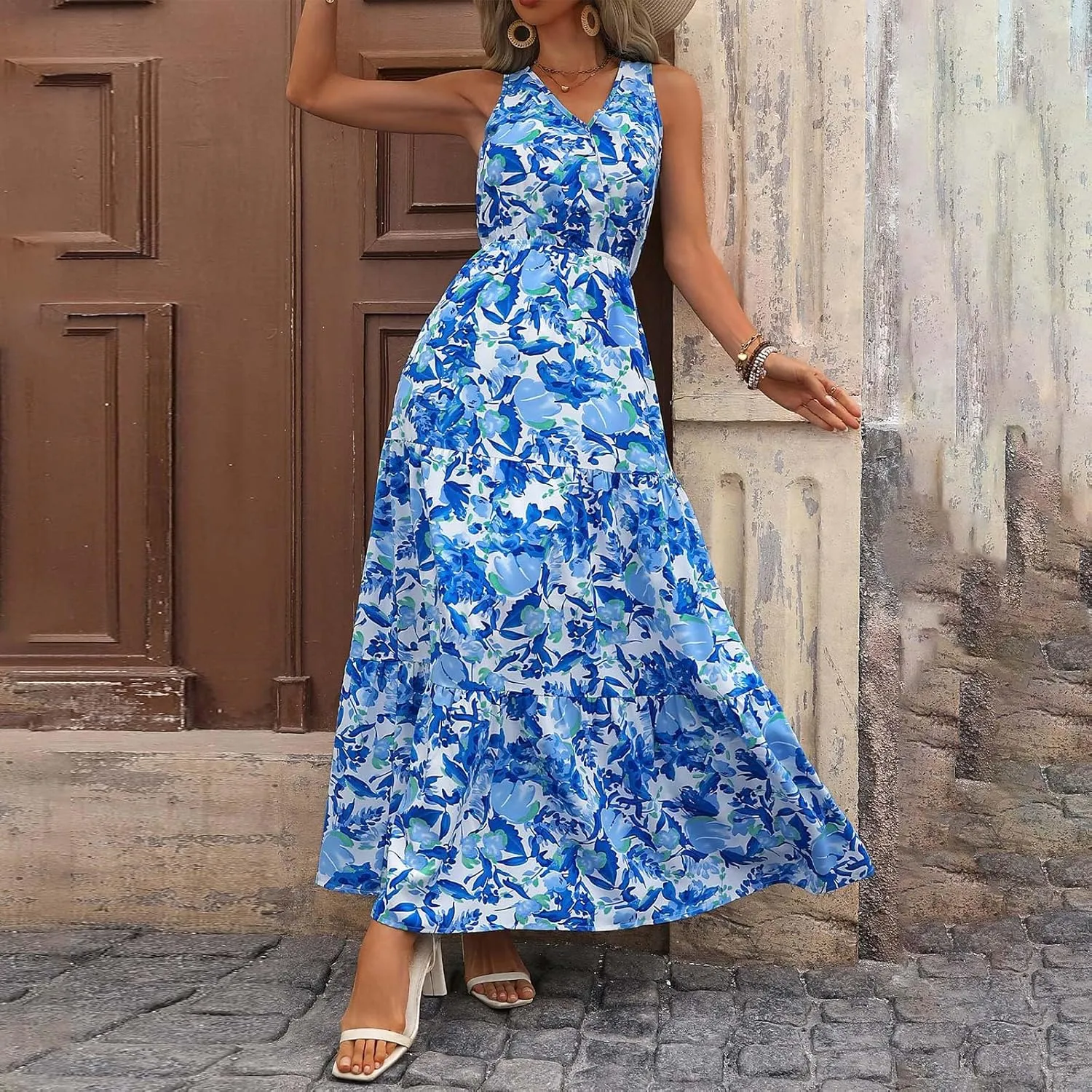 OIOLOYJM Plus Size Summer Dresses for Women 2025 Plus Size Dresses for Curvy Women Wedding Guest Dresses for Women