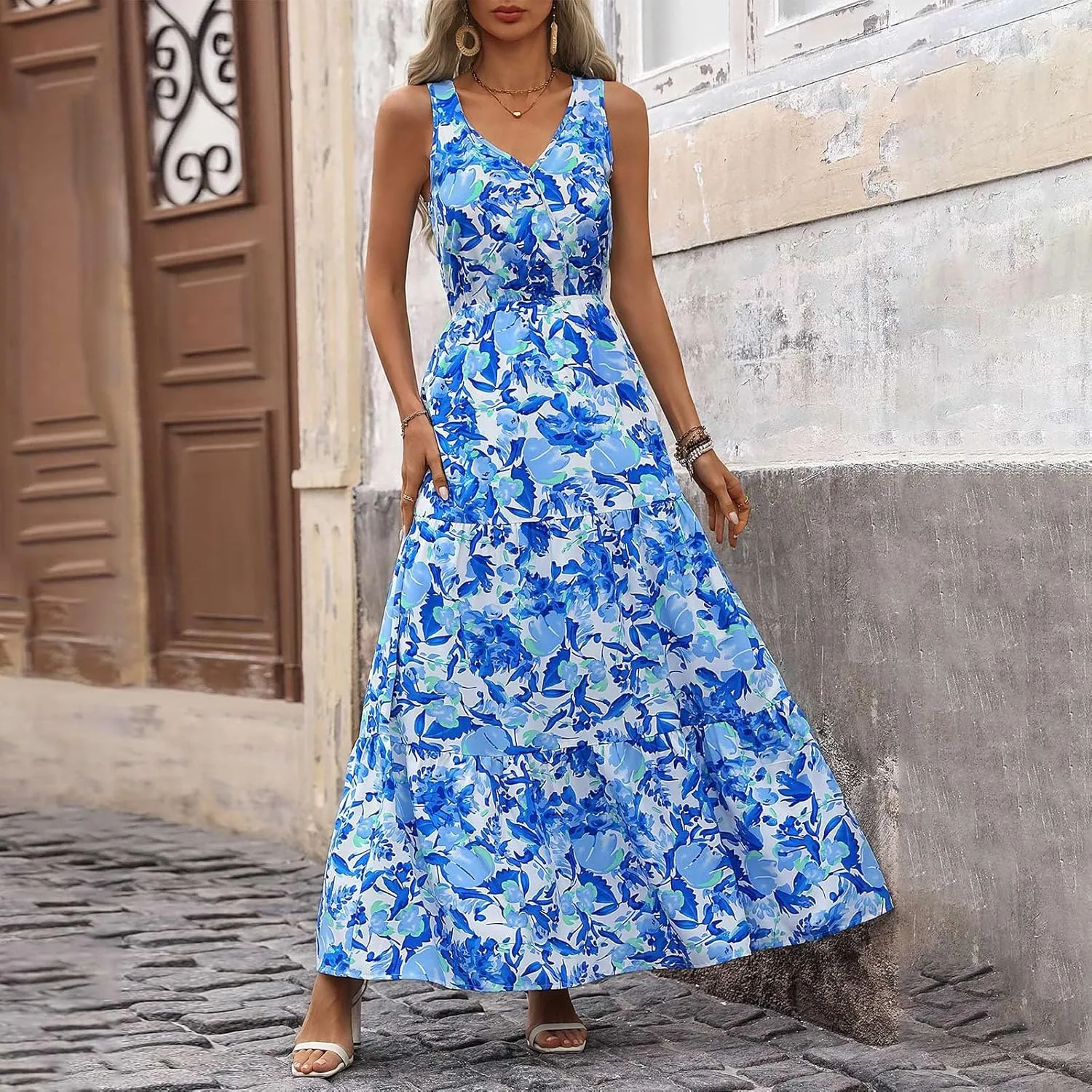 OIOLOYJM Plus Size Summer Dresses for Women 2025 Plus Size Dresses for Curvy Women Wedding Guest Dresses for Women