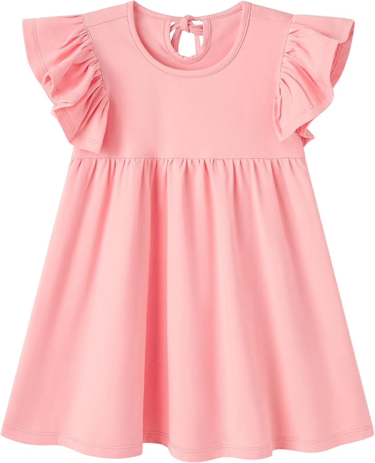 pureborn Toddler Girls Sleeveless Summer Dresses 1-8 Years