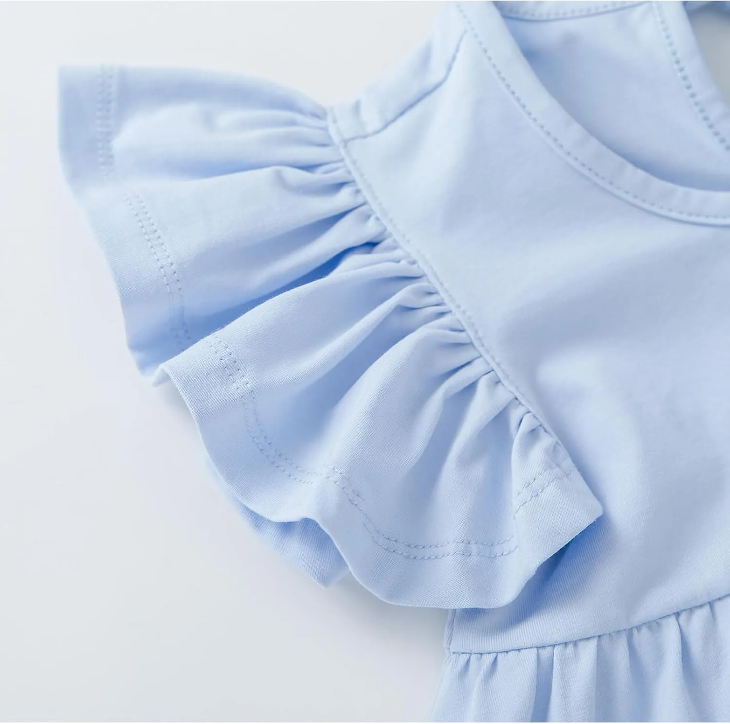 pureborn Toddler Girls Sleeveless Summer Dresses 1-8 Years