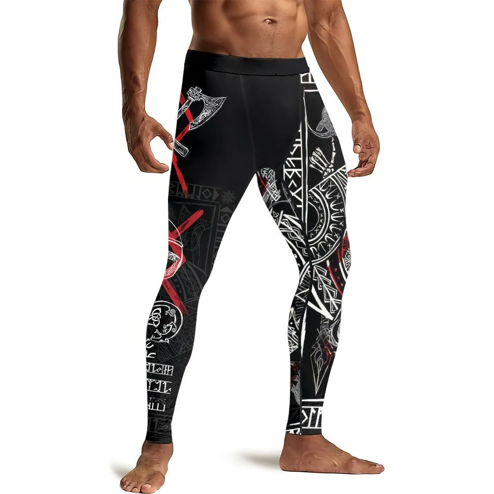 Ragnar Lothbrok Men's Compression Leggings