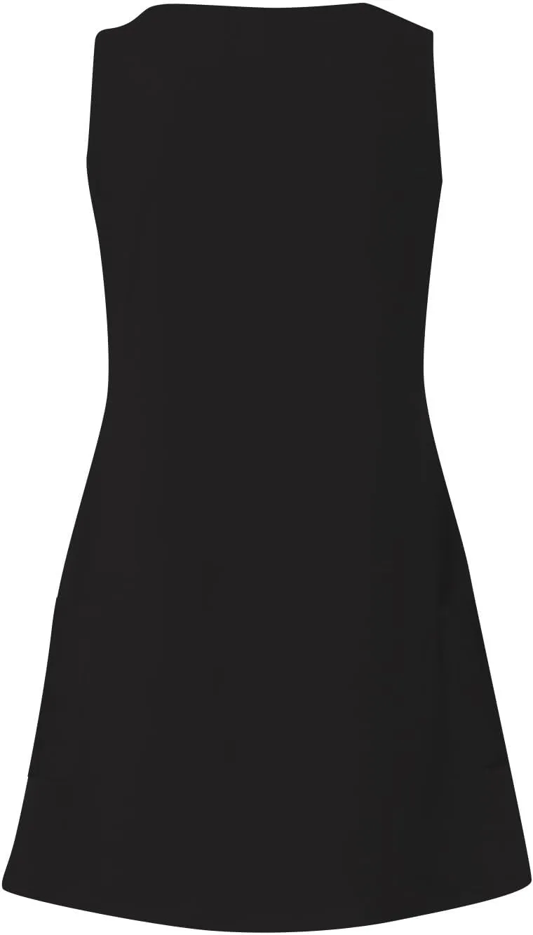 Sleeveless Dress for Women Summer Plus Size Sundress with Pockets Tie Dye V Neck Cute Mini Sun Dress for Beach Vacation