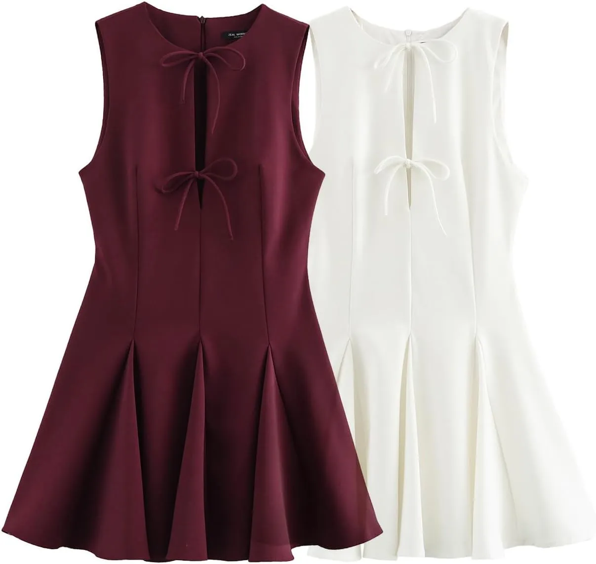 Summer Strapless Mini Dress for Women Ruffles Slim A-line Evening Party Dresses