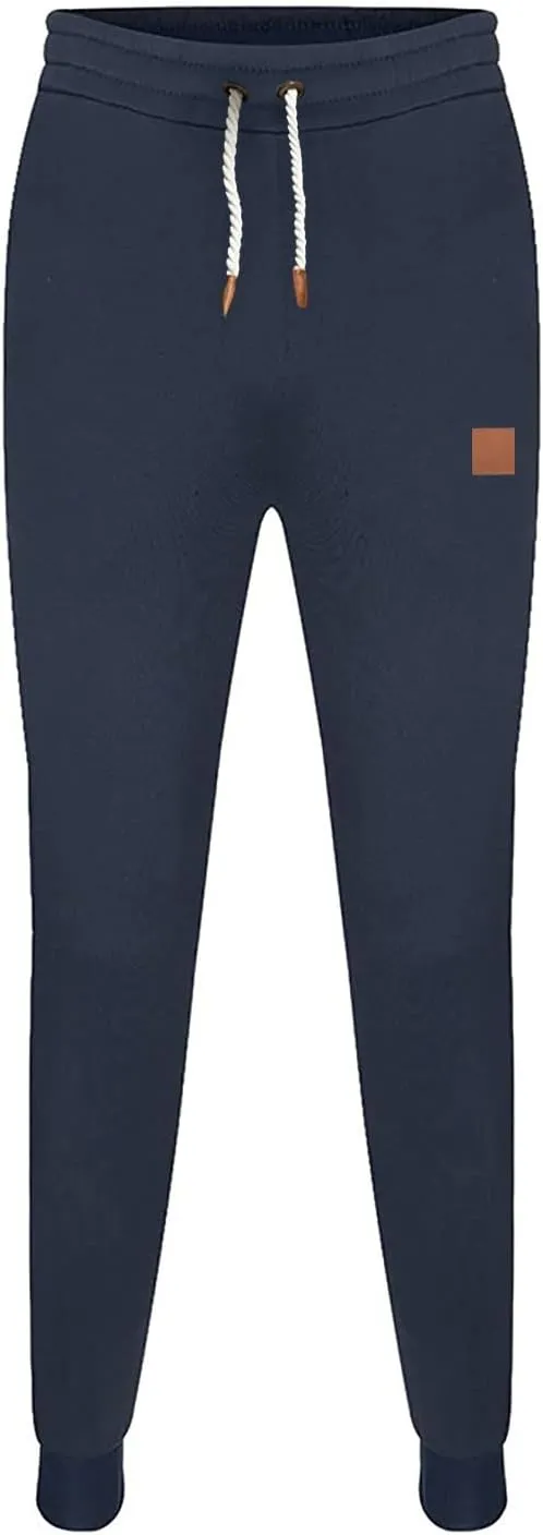 Sweatpants for Men with Pockets Pants Fitness Sports Trousers Men's Cargo Pants Big and Tall Men's Elastic Waist Work