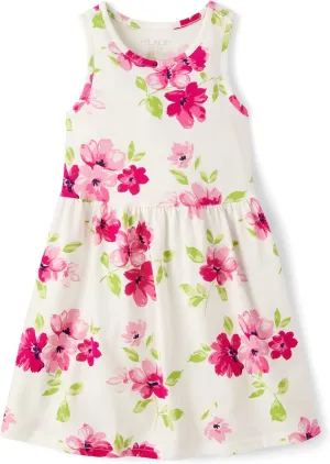 The Children's Place Girls Family Matching Dresses, Mommy and Me Casual Dress