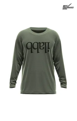 Traverse Capsize Long Sleeve Jersey - Army Green - Men's