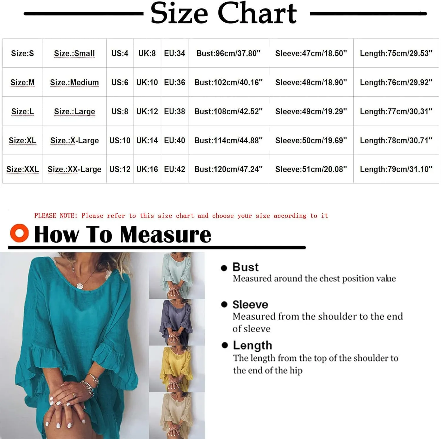 Tunic Dresses for Women 2024 Flowy Plus Size 3/4 Ruffle Sleeve Dress Oversized Lightweight Outdoor Bodycon Mini Dress