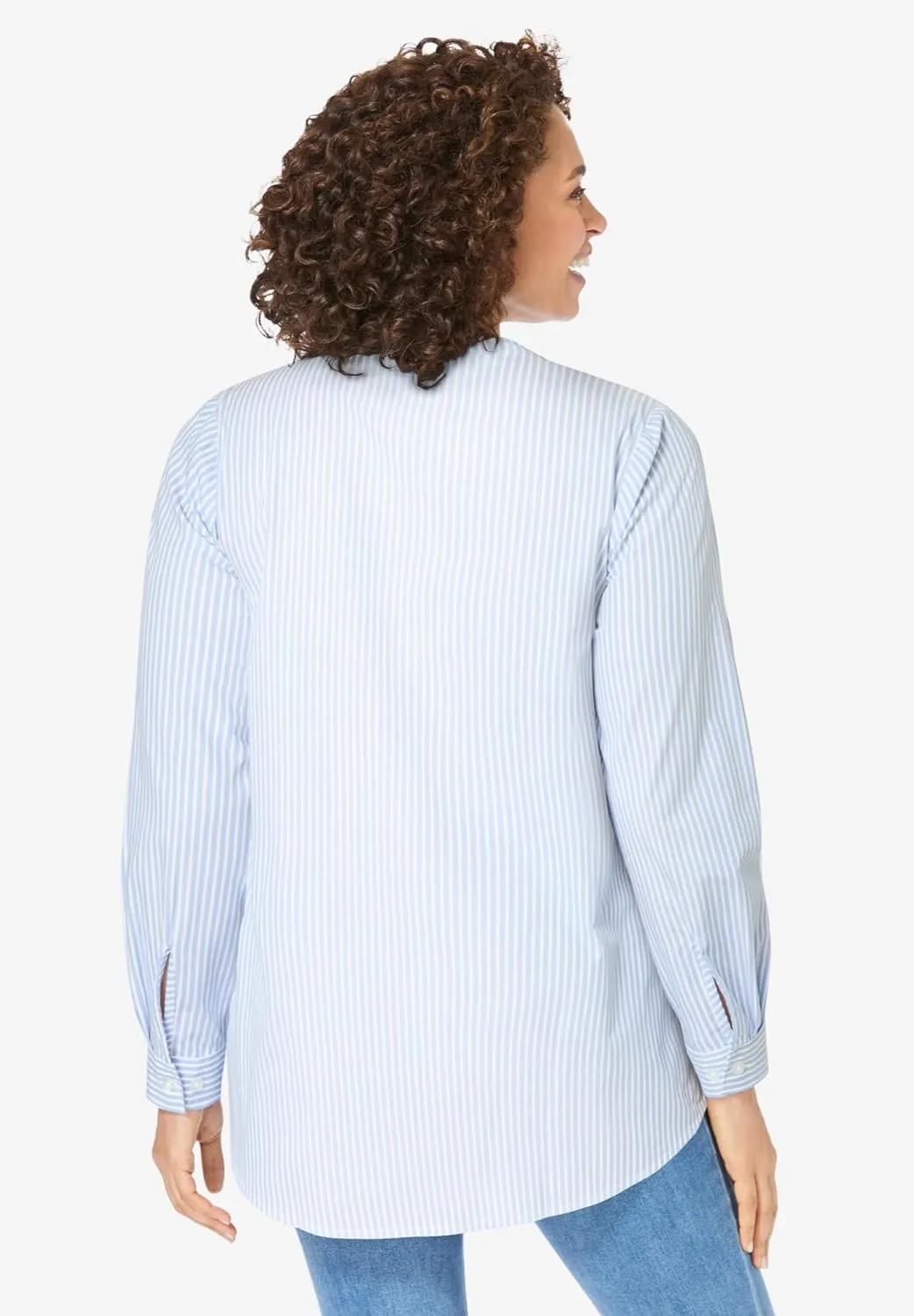 Woman Within Plus Size Perfect Pintuck Tunic