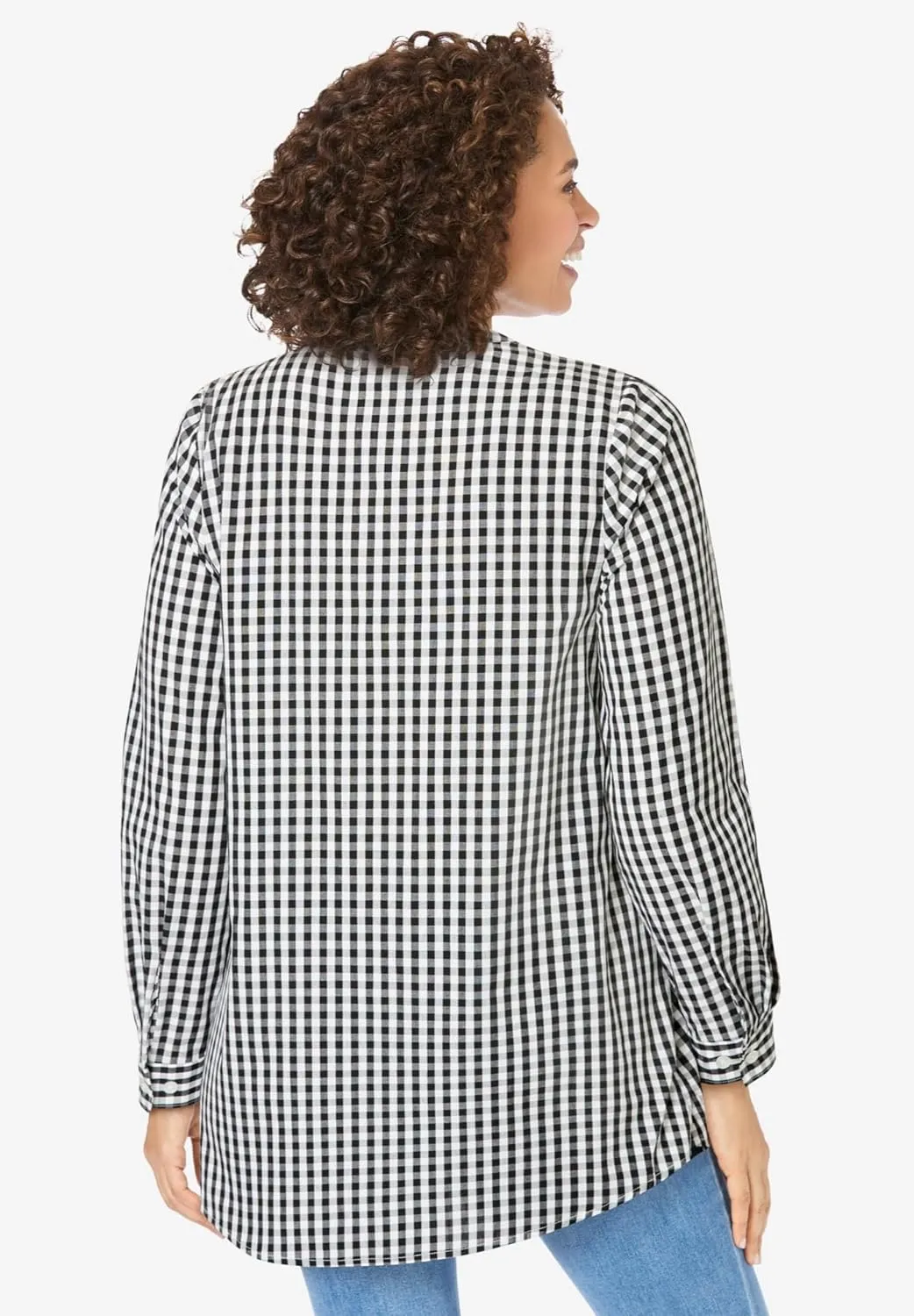 Woman Within Plus Size Perfect Pintuck Tunic