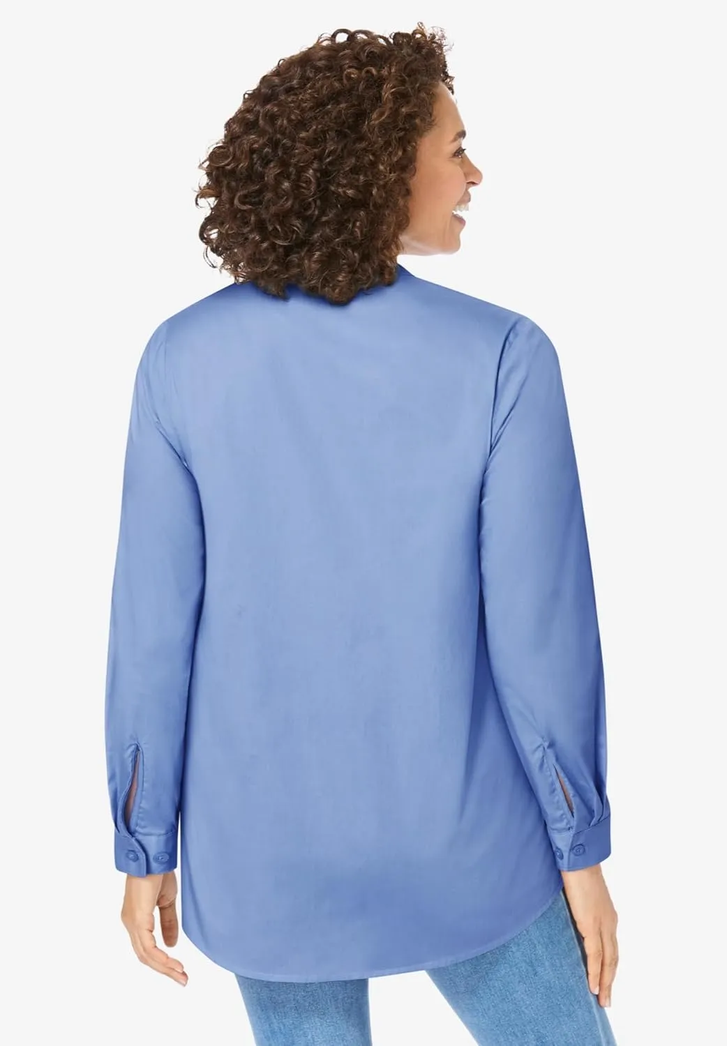 Woman Within Plus Size Perfect Pintuck Tunic