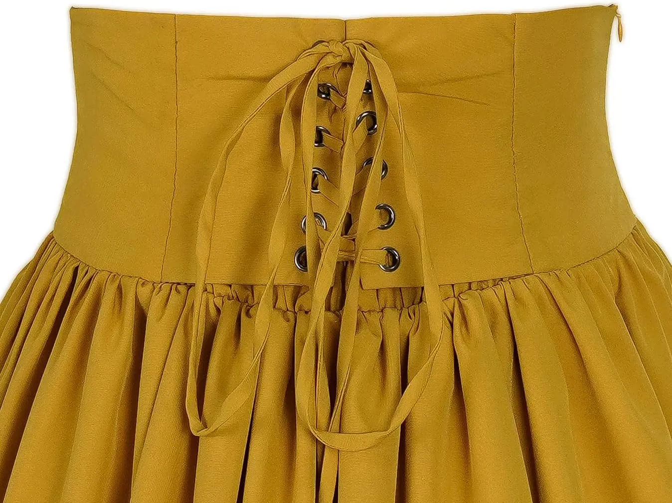 Women Victorian Skirt Medieval Renaissance Peasant Skirt Floor High Waisted Fluttering Long Skirt