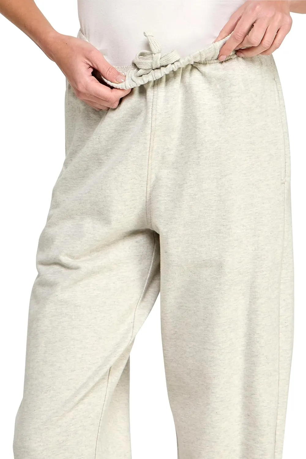 Women's GOTS Certified 100% Organic Cotton Heavyweight Relaxed Sweatpants