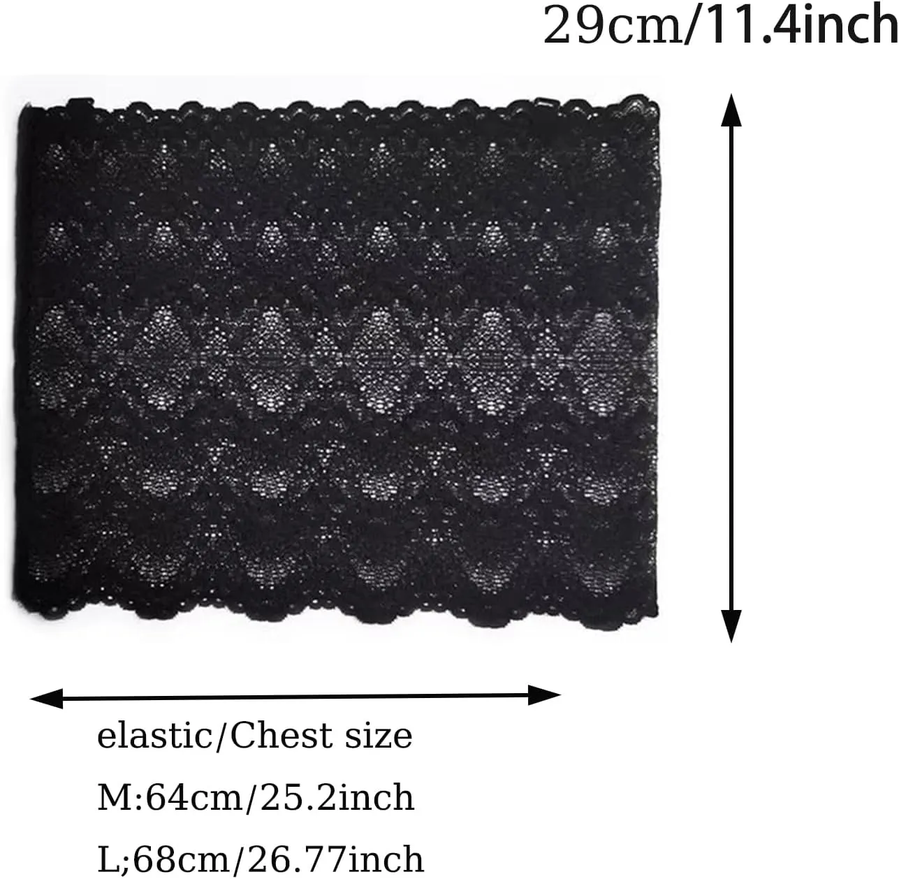 Womens Lace Cleavage Cover Lace Camisole Tops Bandeau Bra Anti Peep Invisible Overlay Modesty Panel Vest